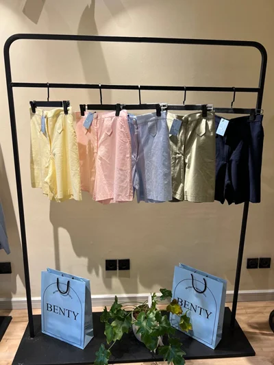 شلوارک لینن