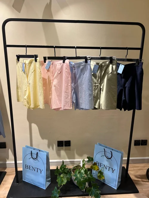 شلوارک لینن